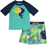tommy bahama rashguard swimsuit narwhal boys' clothing ~ swim logo