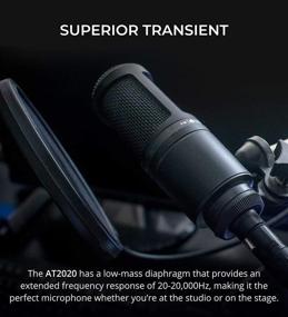 img 3 attached to Микрофон Audio Technica Podcasting Livestreaming Adjustable