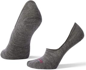 img 1 attached to Women's Smartwool Hide and 🧦 Seek No Show Socks with Cushioning