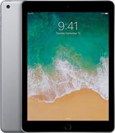 🔁 (renewed) apple ipad (5th gen) - wi-fi, 128gb - space gray logo