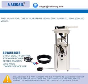 img 3 attached to 🔥 High-Performance Fuel Pump E3509M for 2000-2001 Chevy Suburban 1500 & GMC Yukon XL 1500 V8 5.3L - Reliable and Efficient Fuel Delivery