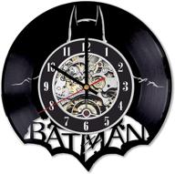 batman vinyl clock record gifts logo