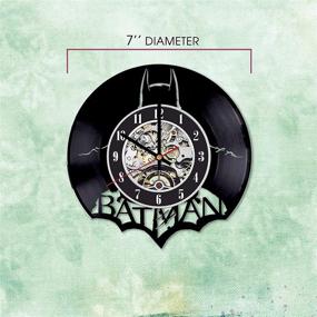 img 1 attached to Batman Vinyl Clock Record Gifts