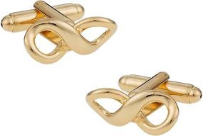 img 4 attached to Cuff Daddy Gold Plated Infinity Cufflinks Presentation