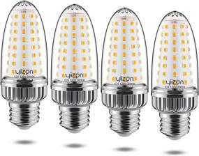 img 4 attached to Yiizon Equivalent 2000LM Non Dimmable Candelabra: Powerful Lighting Solution with No Dimming Capability