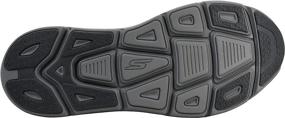 img 1 attached to Спортивные кроссовки Skechers CUSHION 54450 - мужская обувь черного цвета с угольным оттенком.