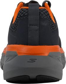 img 2 attached to Спортивные кроссовки Skechers CUSHION 54450 - мужская обувь черного цвета с угольным оттенком.