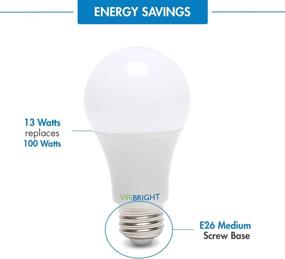 img 3 attached to 💡 Viribright 751659 12W General Daylight LED Bulb