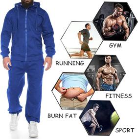 img 1 attached to COOFANDY Tracksuit Comfy Sweatshirt XX Large Sports & Fitness