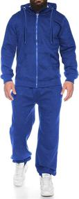 img 4 attached to COOFANDY Tracksuit Comfy Sweatshirt XX Large Sports & Fitness