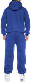 img 2 attached to COOFANDY Tracksuit Comfy Sweatshirt XX Large Sports & Fitness