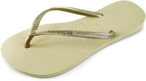 img 4 attached to Havaianas Kids Slim POP Sandal-K - Unisex Children's Footwear