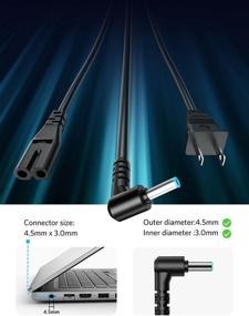 img 3 attached to 💻 HQ 65W 19.5V 3.33A Laptop Charger: Compatible with HP Envy X360 & Elitebook G3 G4