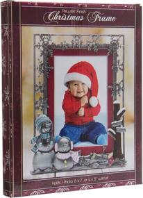 img 2 attached to Pewter Winter Christmas Picture Frame