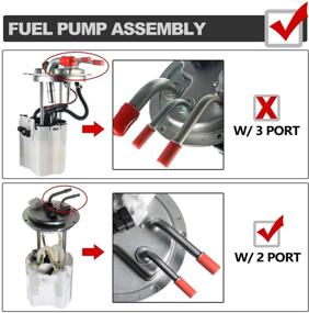 img 3 attached to Сборка топливного насоса A-Premium с датчиком давления для Chevrolet Avalanche Suburban 1500 GMC Yukon XL 1500 V8 5.3L Flex - Решение для замены
