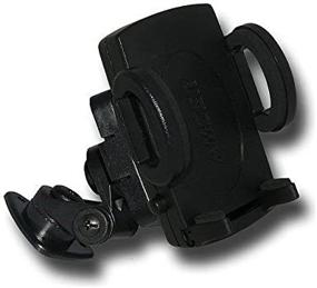 img 4 attached to Amzer Universal 3M Adhesive Car Mount - Black - Dash/Console Mount - Retail Packaging