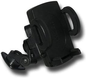 img 3 attached to Amzer Universal 3M Adhesive Car Mount - Black - Dash/Console Mount - Retail Packaging