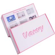 vanvy 10-inch x 12-inch super thick and soft 100% cotton facial tissue: ideal for gentle and effective makeup removal and cleaning logo