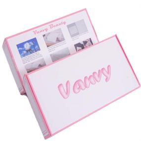 img 4 attached to Vanvy 10-inch x 12-inch Super Thick and Soft 100% Cotton Facial Tissue: Ideal for Gentle and Effective Makeup Removal and Cleaning