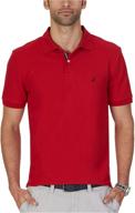 nautica men's tall solid shirt - clothing and shirts for men logo