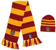 🧣 elope 440101 hogwarts knit scarf: embrace the magic of harry potter with this stylish accessory! logo
