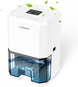 img 4 attached to VATEEN 1200ml Dehumidifier - Small and Portable for Home Use, Covers 2100 Cubic Feet (216 sq ft), with 6/8/10H Timer - Ideal for Basements, Bedrooms, Bathrooms, Garages, Wardrobes, RVs...
