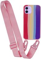 compatible crossbody adjustable lanyard protective cell phones & accessories logo