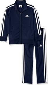 img 2 attached to Optimized Search: Adidas Tricot Jacket - Bright Boys' Clothing and Active Apparel