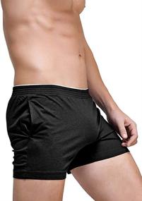 img 1 attached to Banana Bucket Running Workout Bottoms Men's Clothing in Active