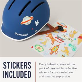 img 3 attached to 🚲 Thousand Jr. Kids Helmet - Certified Bike, Skateboard, and Roller-Skate Helmet for Boys and Girls