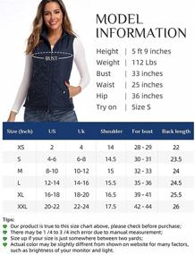 img 1 attached to Argstar Womens Outdoor Collar Quilted Women's Clothing and Coats, Jackets & Vests