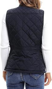 img 2 attached to Argstar Womens Outdoor Collar Quilted Women's Clothing and Coats, Jackets & Vests
