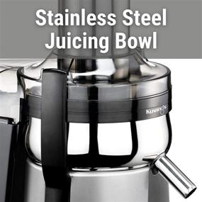 img 1 attached to 🍏 Kuvings NJ-9500U Centrifugal Juice Extractor - Maximize Nutrients with BPA-Free Components, Easy Cleaning, and Ultra Efficiency - Silver