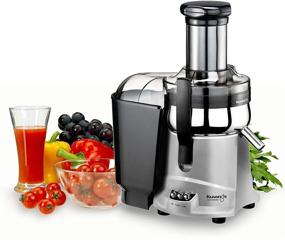 img 3 attached to 🍏 Kuvings NJ-9500U Centrifugal Juice Extractor - Maximize Nutrients with BPA-Free Components, Easy Cleaning, and Ultra Efficiency - Silver