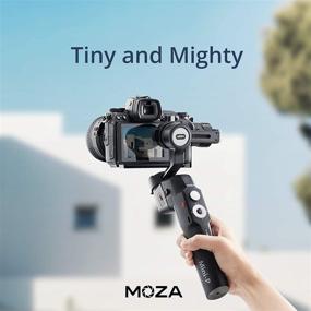 img 3 attached to 📷 Mini-P MOZA 3-Axis Gimbal Stabilizer for Sony a6300/a6600 A7R3 RX100 III, GoPro 8/7/6/5, DJI Osmo Action Camera, iPhone 11 Pro Max X 8 Plus, Samsung S10+ - Max Payload 1.98lb