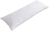 cosybay soft large body pillow insert – breathable long bed pillow – full body pillow insert - 20×54 inch logo