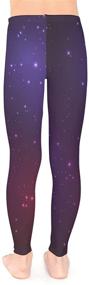 img 1 attached to PattyCandy Unisex Purple Toddler Leggings Girls' Clothing for Leggings