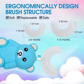 img 2 attached to Зубная щетка Перезаряжаемые зубные щетки Intelligent Interaction