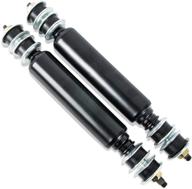 🏌️ golf cart rear shock absorbers: 2 pcs compatible with club car ds 1981-2011 electric & gas / g&e, 2004-up precedent - high-quality replacement (1014236) logo