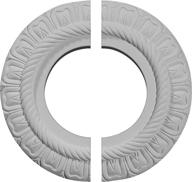 🏢 ekena millwork cm09cl2 claremont ceiling medallion - 9" od x 4 1/2" id x 1/2" p - factory primed - fits canopies up to 5 5/8 логотип