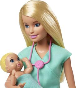 img 2 attached to Игровой набор Barbie Doctor Blonde Infant