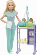 игровой набор barbie doctor blonde infant логотип