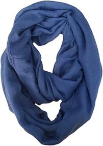 img 1 attached to Fashion Lightweight Infinity Circle Scarves