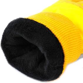 img 2 attached to 🧤 Yidomto Waterproof Warmest Black XS Men's Gloves: Must-Have Accessories for Cold Weather