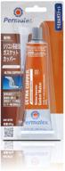 🔥 permatex 81878 ultra copper rtv silicone gasket maker - 3 oz. tube | maximum temperature resistant logo