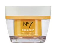 🍊 no.7 radiance+ vitamin c daily moisturiser: energize your skin with a healthy glow logo