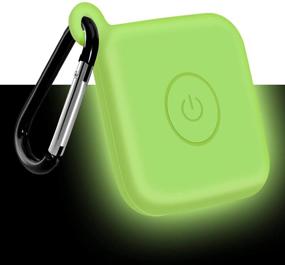 img 4 attached to Protection Silicone Case With Carabiner Keychain For Tile Pro