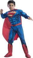 deluxe superman costume - rubies superheroes logo