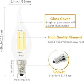 img 3 attached to Lamsky European Incandescent Equivalent Non Dimmable