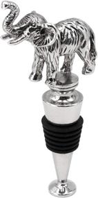 img 1 attached to 🍾 Wine Bottle Stoppers - Reusable Silicone Elephant Shape Wine Beverage Stoppers, Fun Wine Gift Accessories, Perfect for Christmas and Birthday Presents - by Homestia